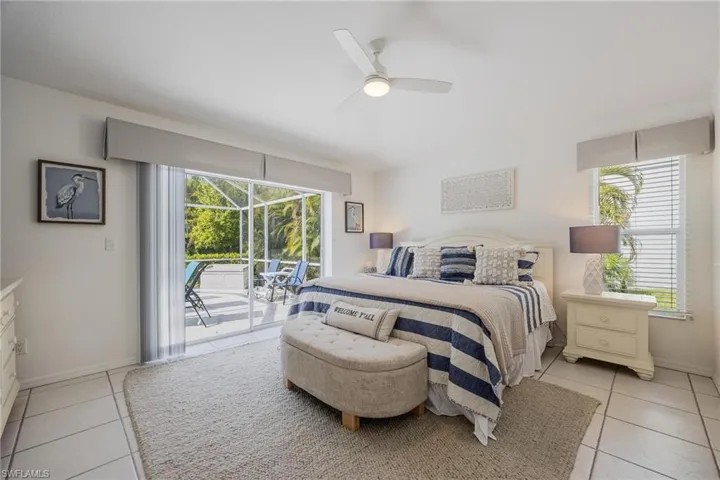 Large Primary suite with access to pool