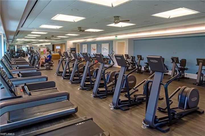 State of the art fitness center available with club membership.
