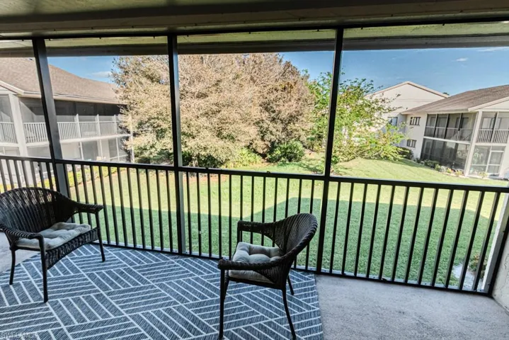 Screened lanai