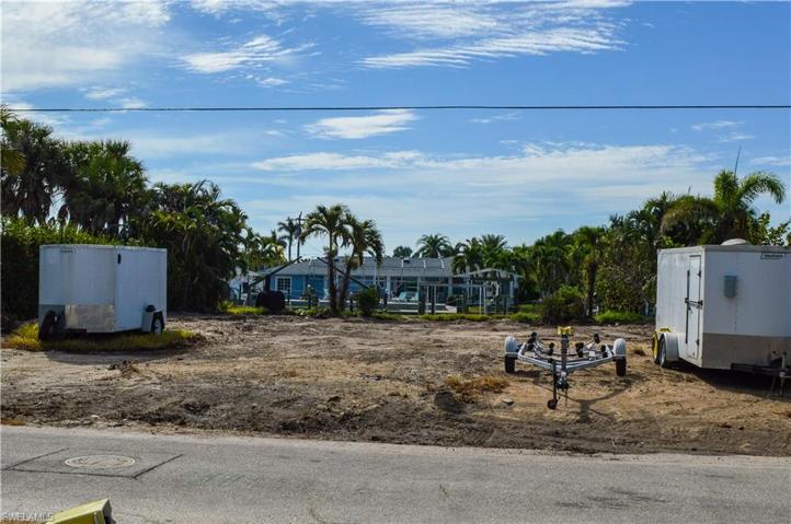Newly cleared lot ready for building.