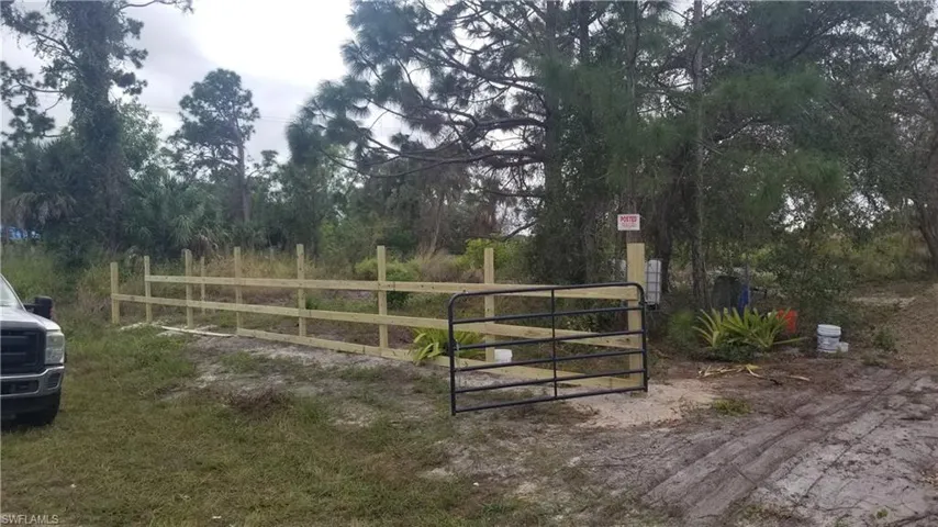 View of gate