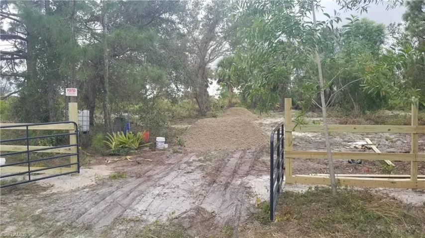 View of gate