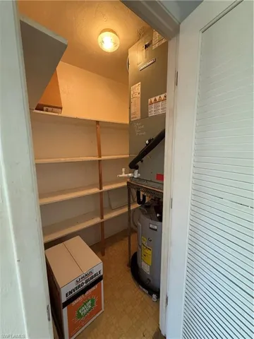 View of storage room