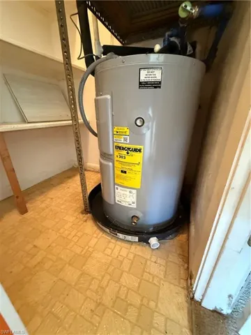 Utilities featuring water heater