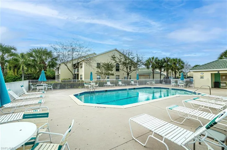Community pool located just steps away from the unit!