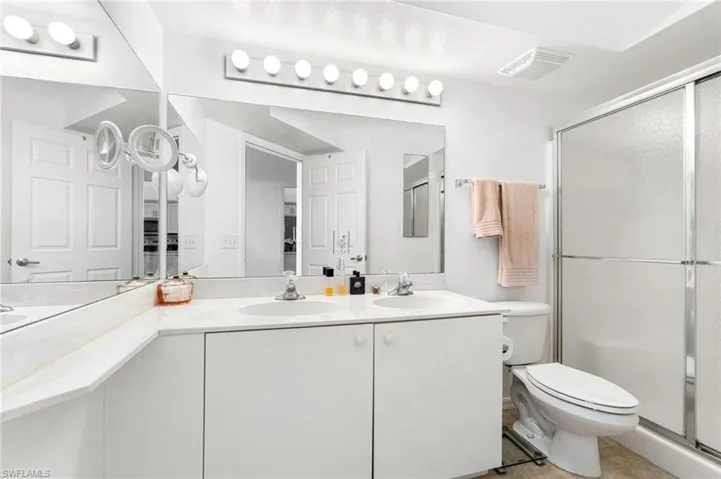 Primary bathroom.