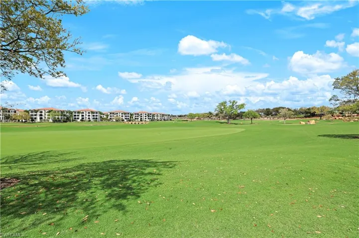 View of community featuring golf course view