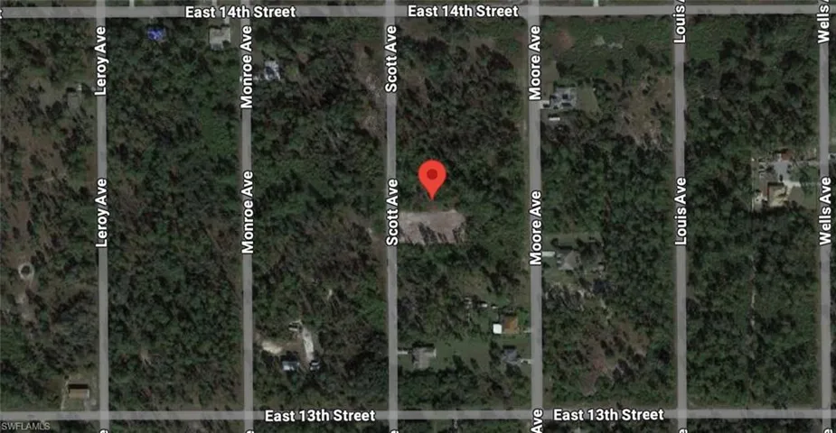 Aerial view of property's location featuring property parcel outlined