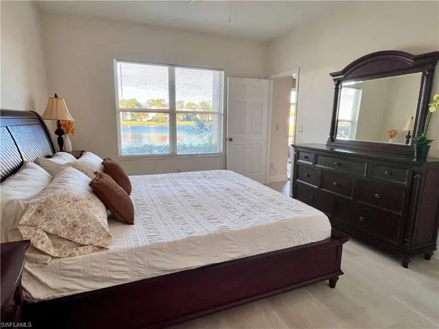 Bedroom featuring wood finished floors