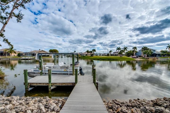 Dock and boat lift provide all the opportunity you need to explore the waters!