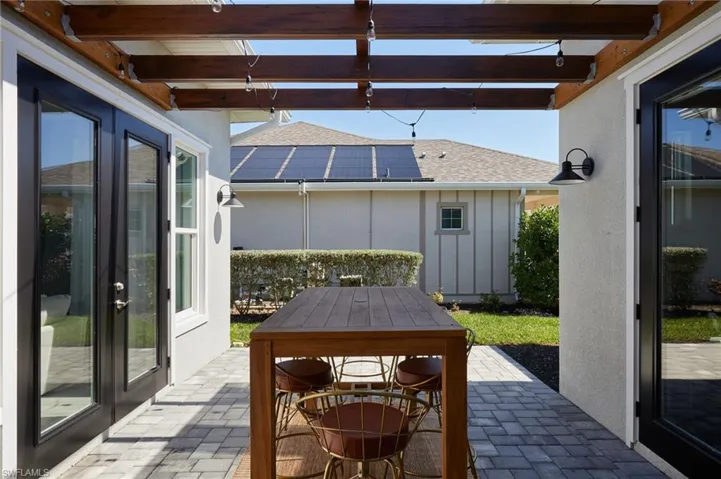 View of patio / terrace with outdoor dining space