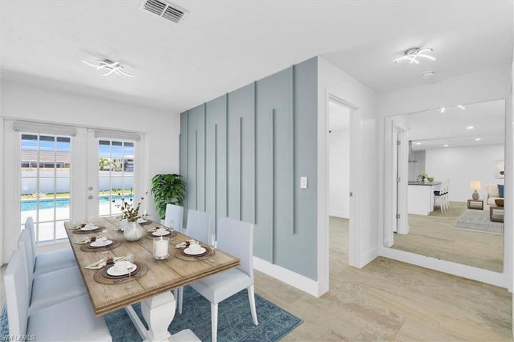 Virtual staging