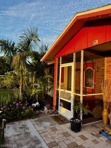 Doorway to property