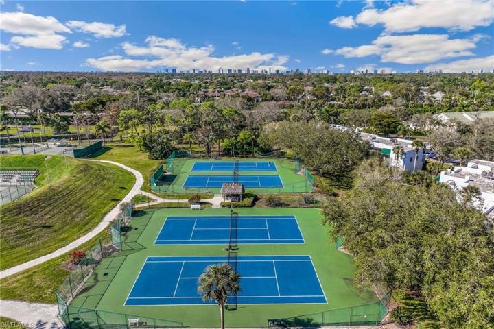Aerial View of Community Amenities