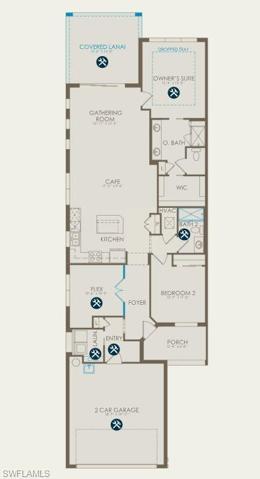 Floor plan for this home