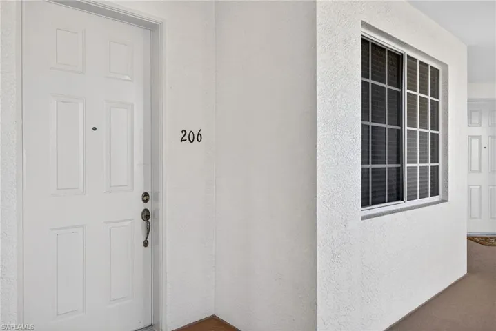 Doorway to property