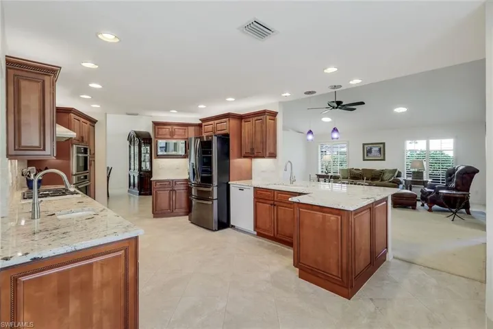 Open to family room