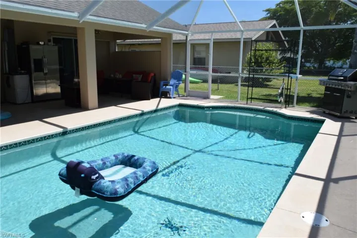 Float all day in your sparkling pool