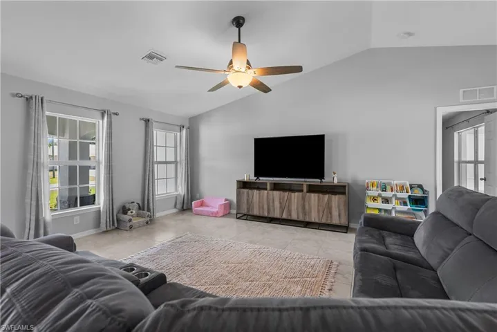Another view of the HUGE living room