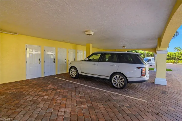 Underbuilding parking along with private storage