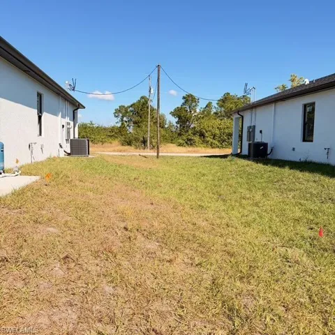 View of green lawn
