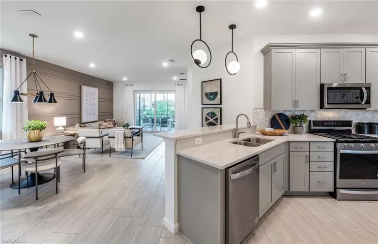 Photos are from a furnished model. Options for this home may vary.