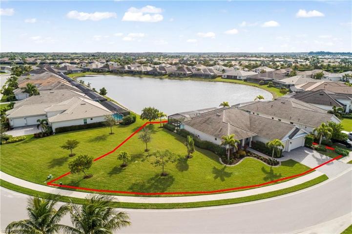 AERIAL SHOWING OVERSIZE LOT