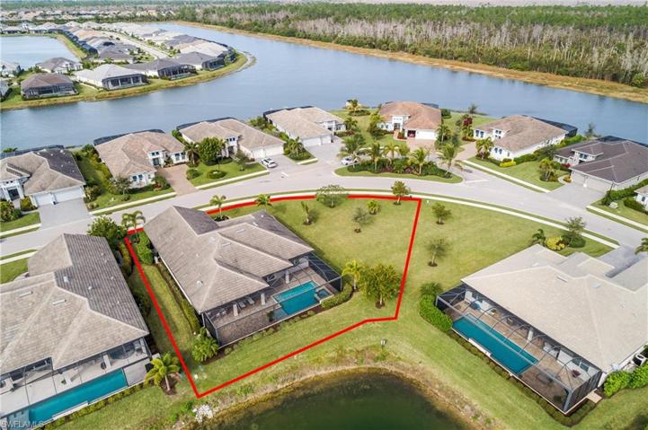 AERIAL SHOWING OVERSIZE LOT