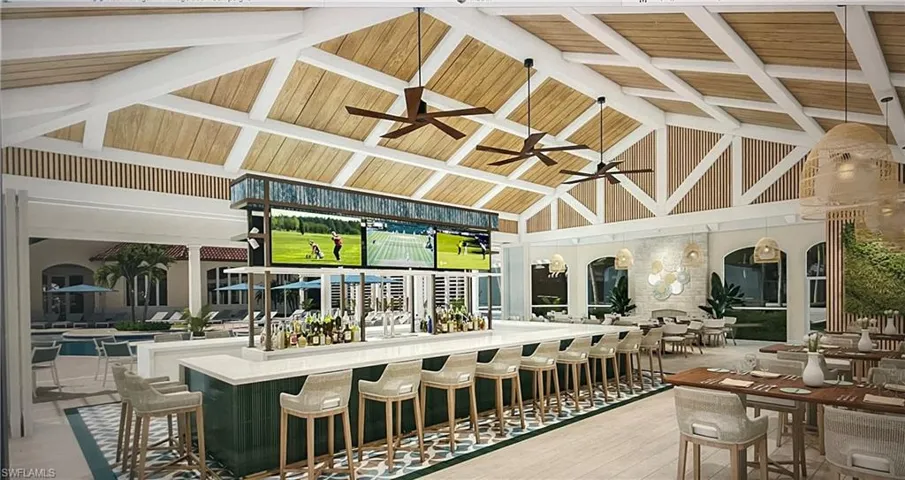 Plans: Future Cabana featuring an indoor/outdoor bar area
