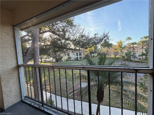 Balcony with a residential view