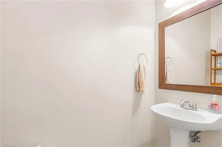 Bathroom featuring a sink