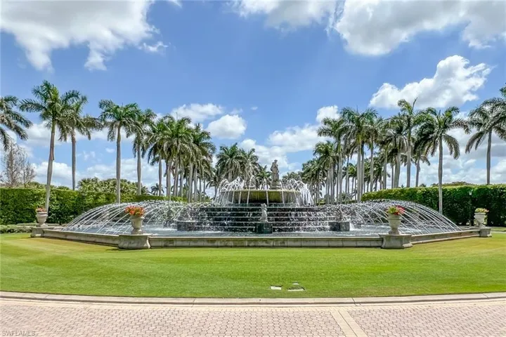 View of community with a lawn