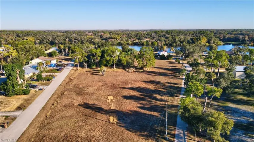 Bird's eye view from the south.