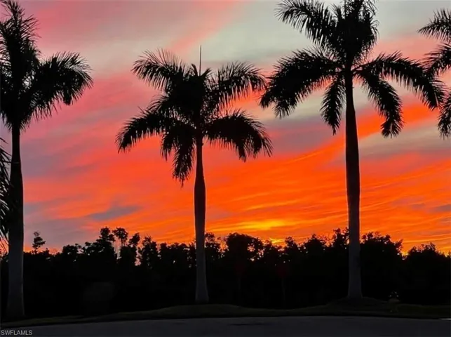 View of nature at dusk
