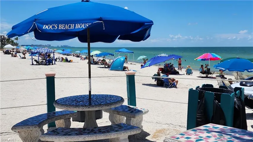 Bonita and Barefoot Beaches from Doc's!