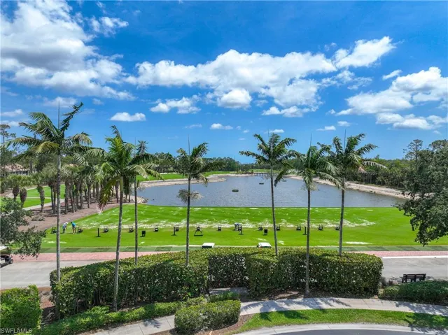View of property's community featuring a water view