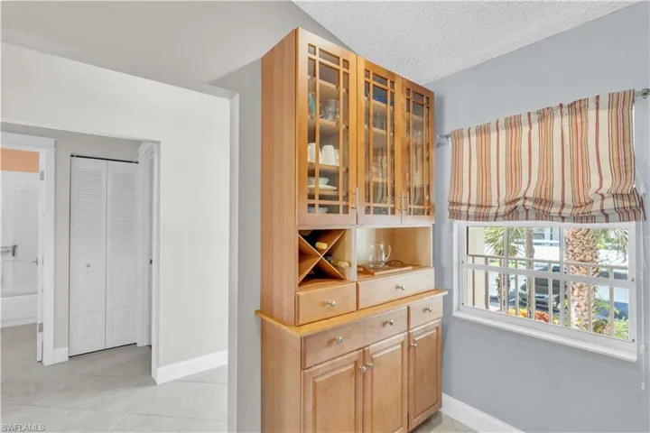Custom cabinetry precision! Storage!