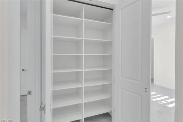 View of closet