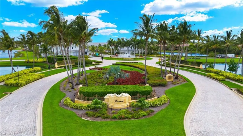 Welcome to Dorado Lane....View of home's community with a lawn and a water view