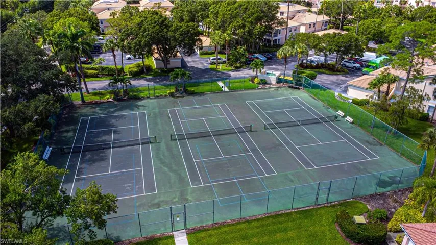 Tennis and pickleball courts