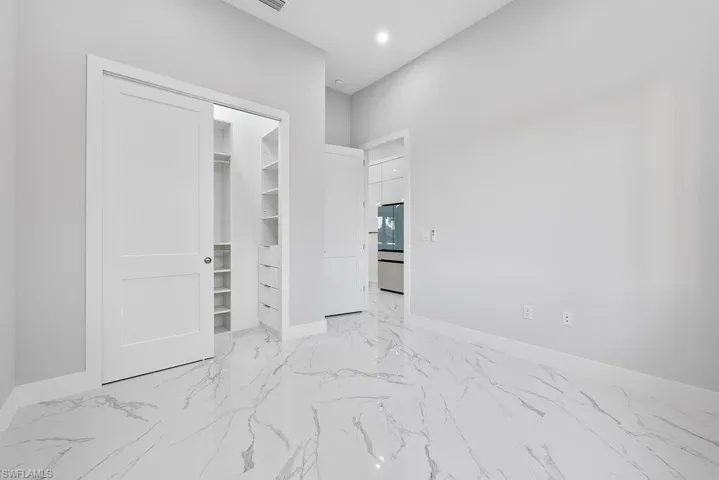View of spare room