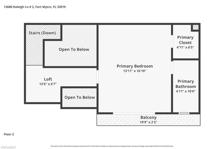 View of floor plan / room layout