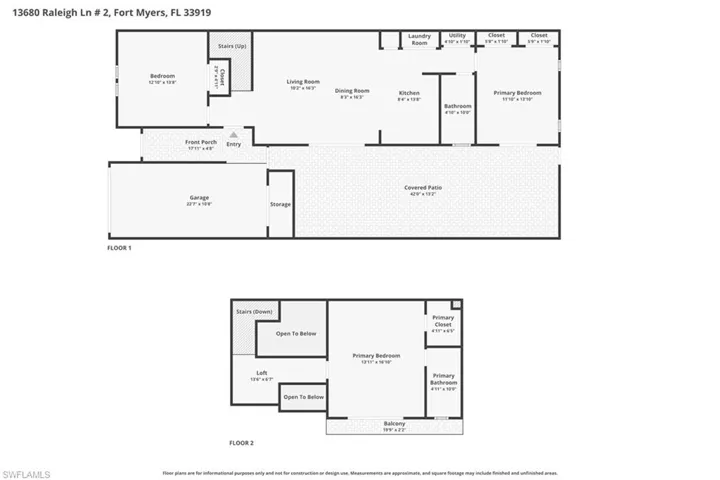 View of floor plan / room layout