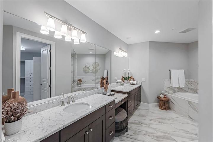Primary Bath double sinks