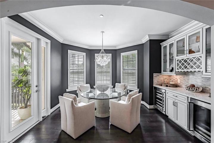 Formal Dining and dry bar