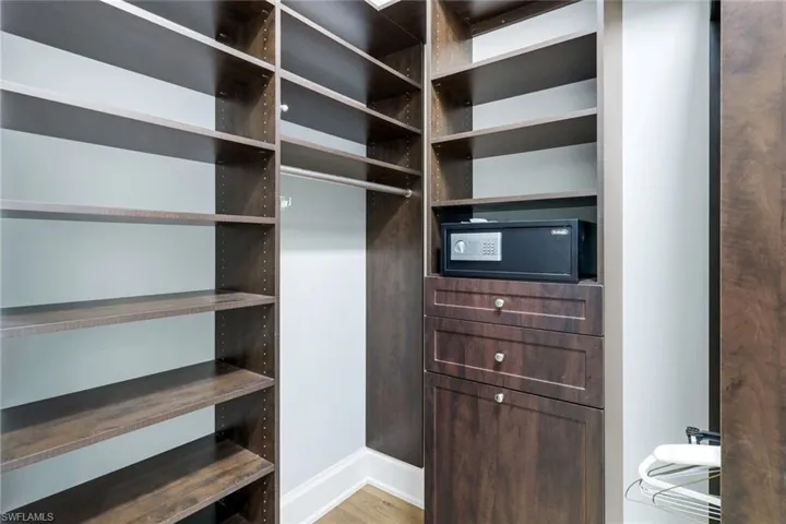 2 of 2 built out closets in primary