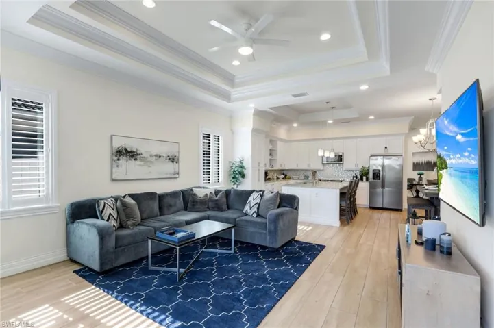 Crown Molding Throughout Living Spaces