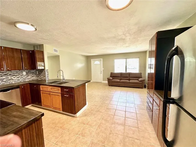 View from back family room.  could easily be another bedroom with separate access.