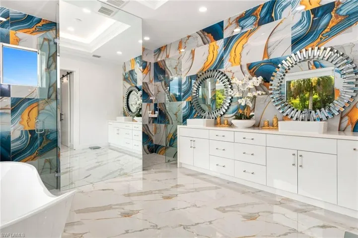 Master bathroom