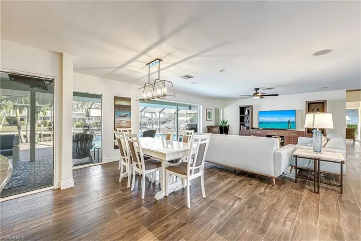 Dining Area w/ Water Views
